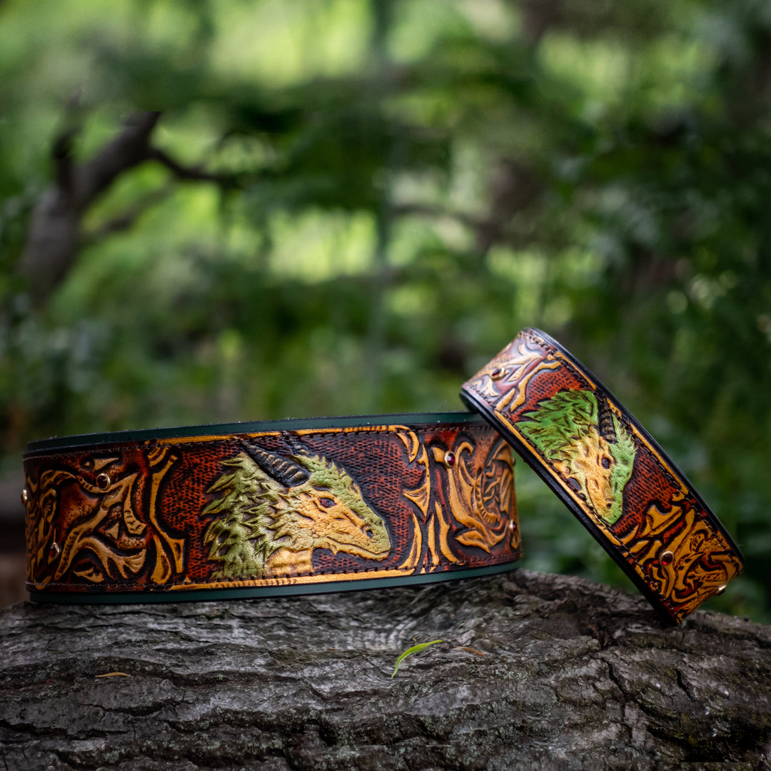 Handcrafted Leather Dog Collars KoKoLati